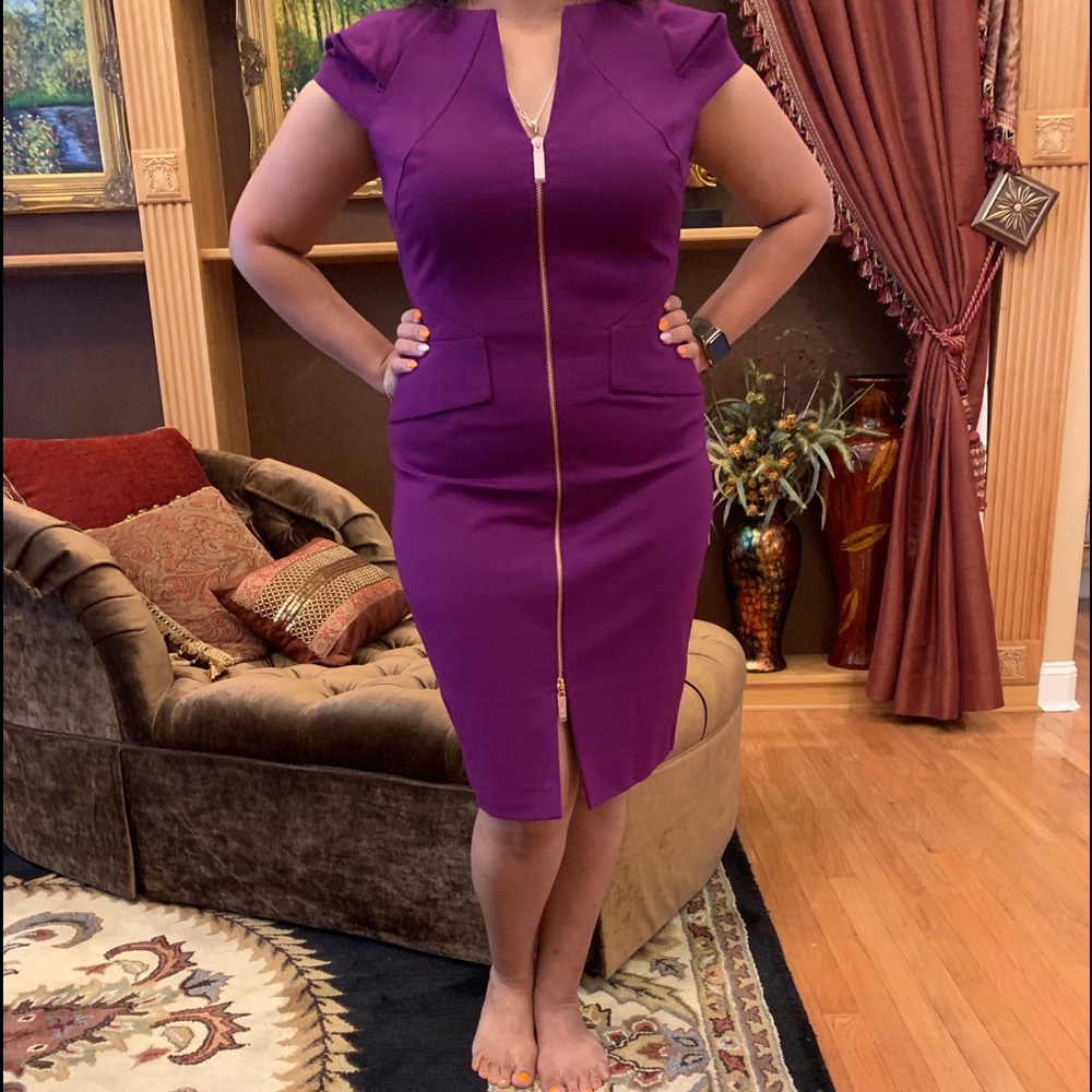 Ted Baker purple dress